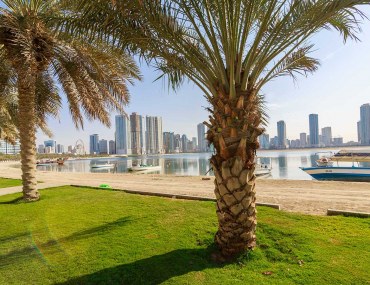Al Majaz area, which has 1-bedroom apartments for sale in Sharjah