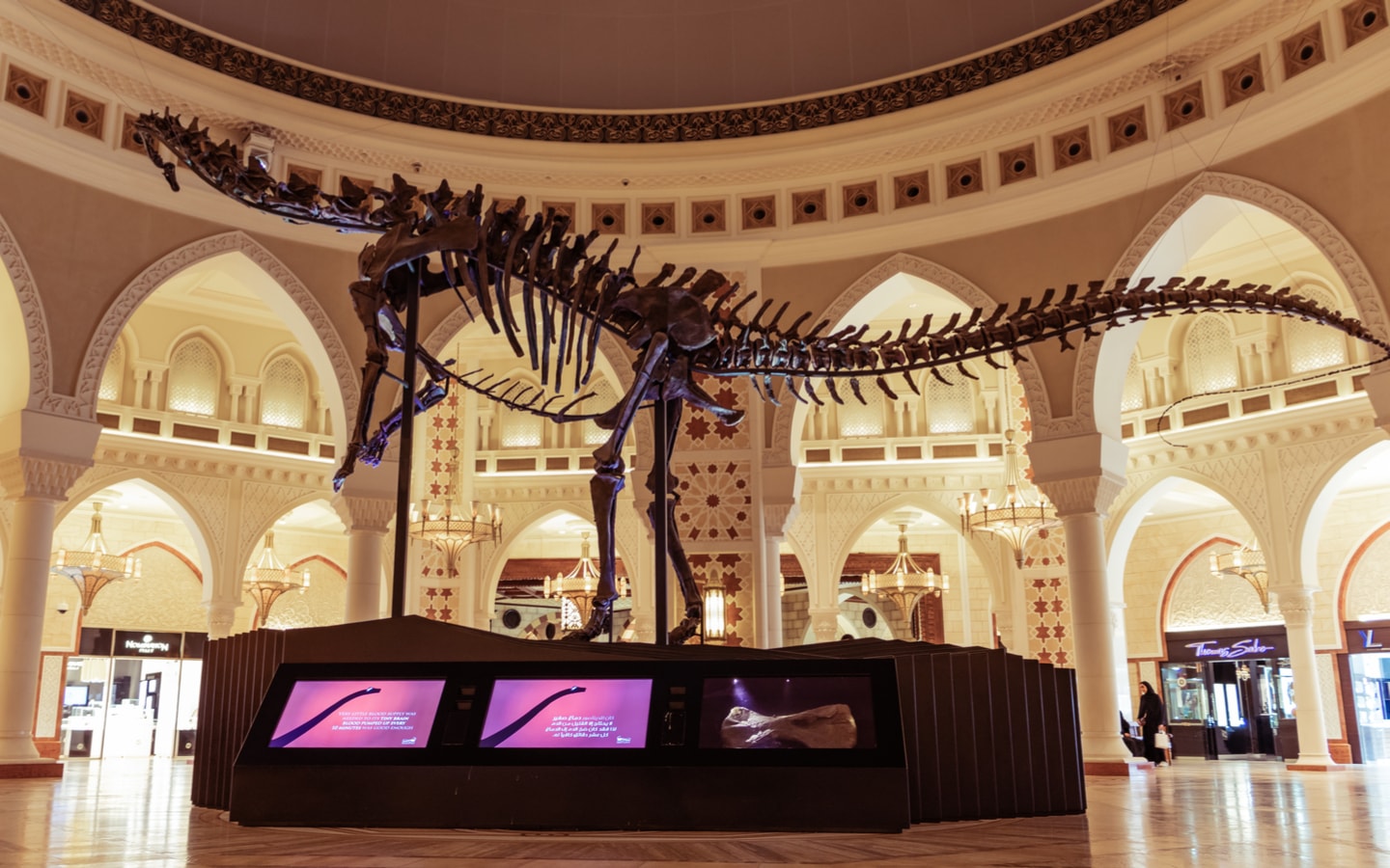 Dinosaur at Dubai Mall