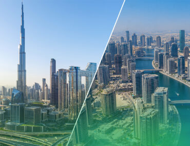 downtown dubai and business bay comparison