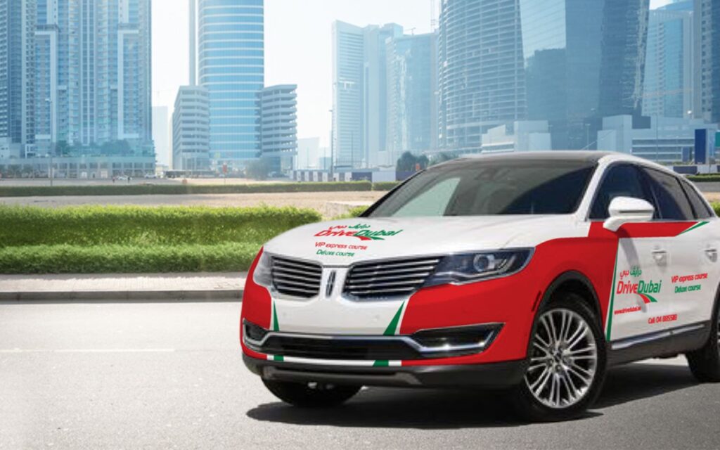 drive dubai training car