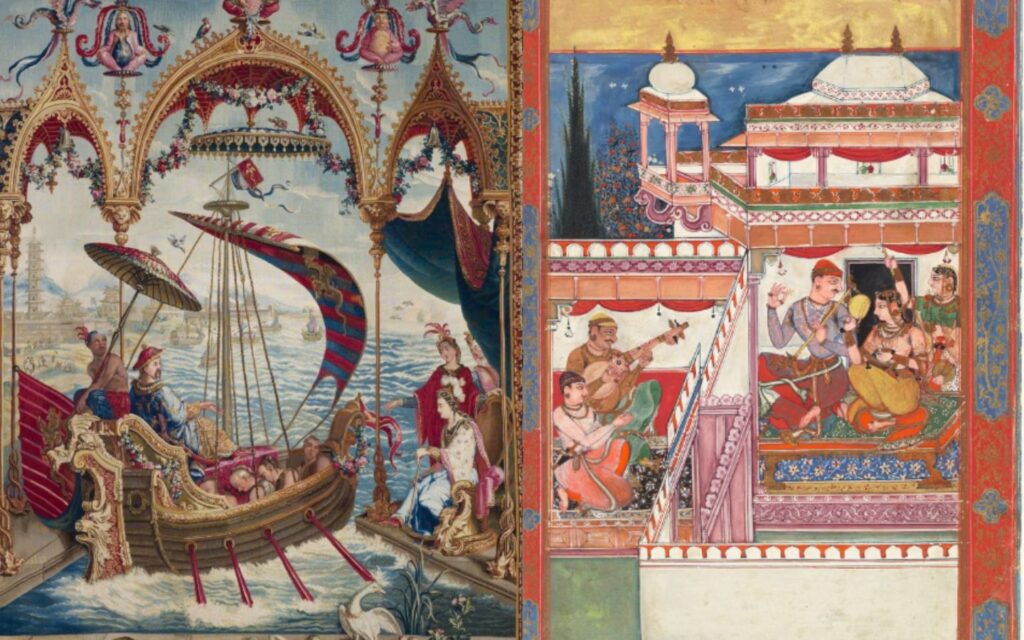 centuries old paintings in Louvre Abu Dhabi collections