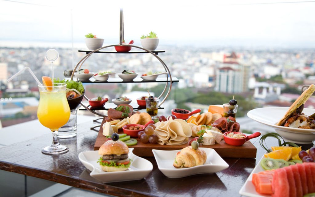 brunch spread