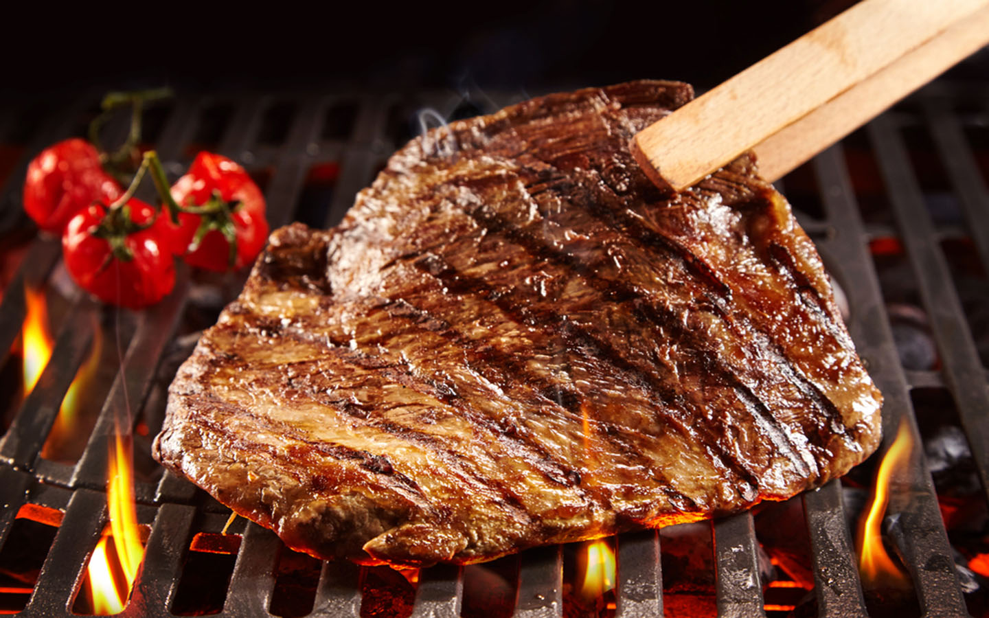 grilled steak