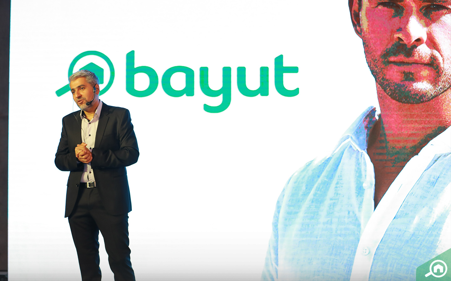 Haider Ali Khan at the launch of Bayut's new commercial