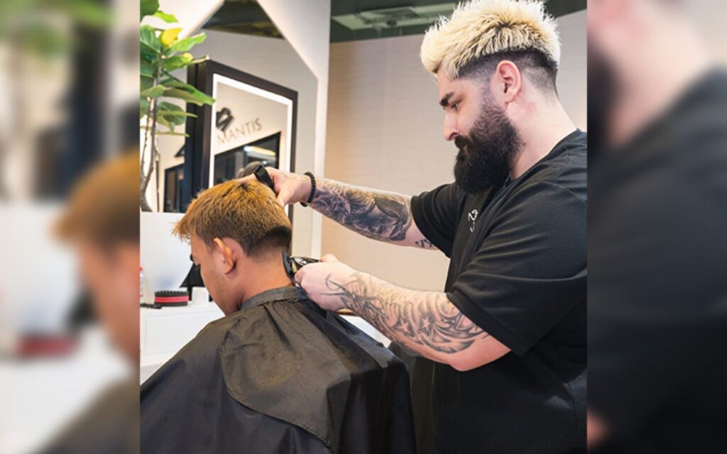 top hair cutting salons in Abu Dhabi for men