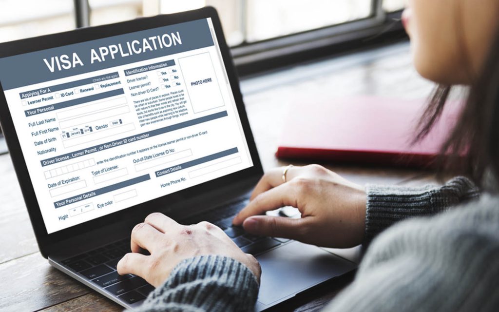 online visa application