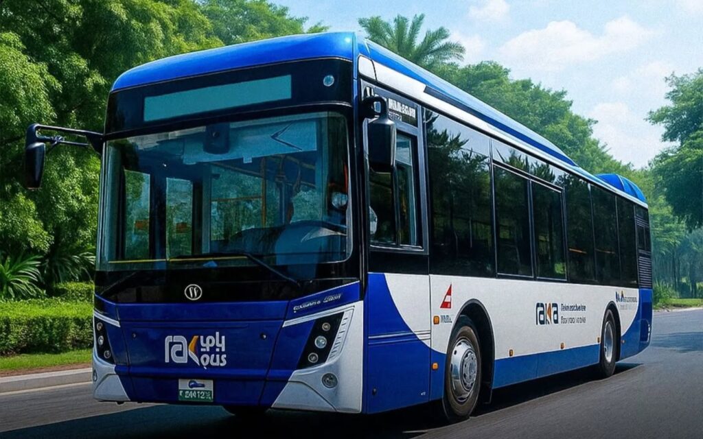 find Dubai to Ras Al Khaimah bus services routes