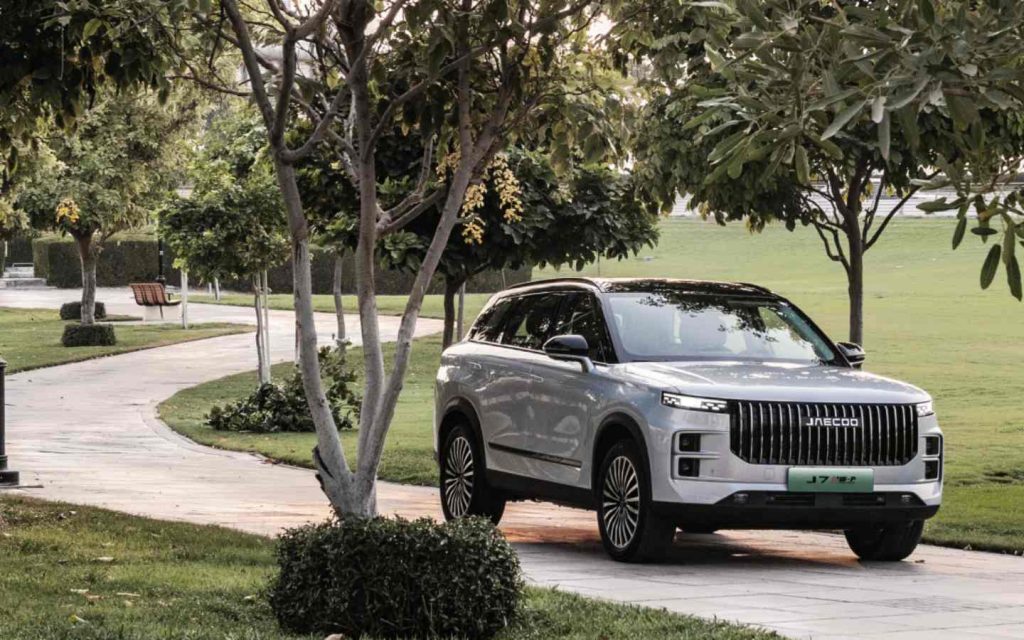 car model with OMODA & JAECOO SHS technology