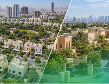 view of jvc and al furjan in dubai