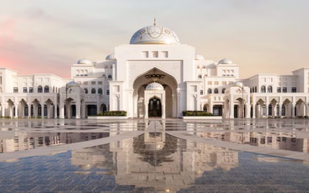 Heritage sites and landmarks in Abu Dhabi - Qasr al Watan exterior view