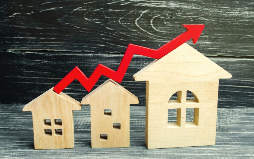 rising property market growth trend
