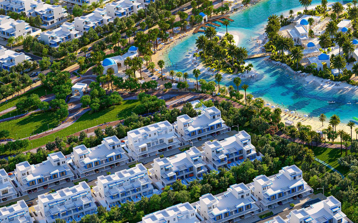 ايجابيات السكن في داماك لاجونز