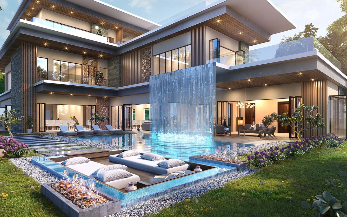 مزايا السكن في داماك لاجونز