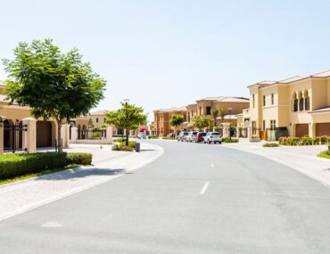 A residential area in Saadiyat Island in Abu Dhabi