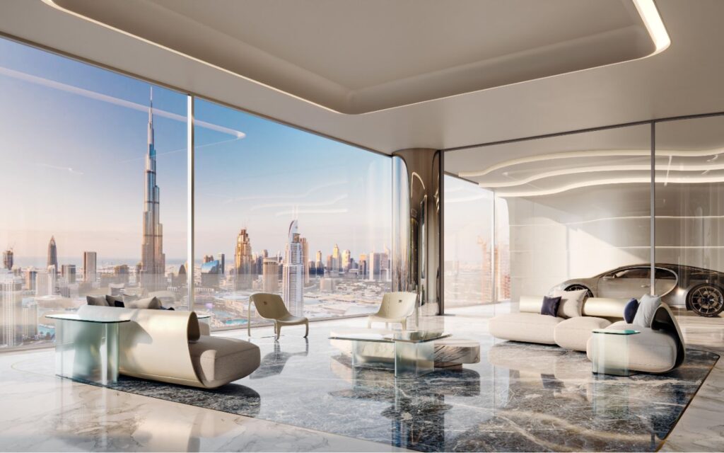 Bugatti residences offer High-end penthouses in dubai