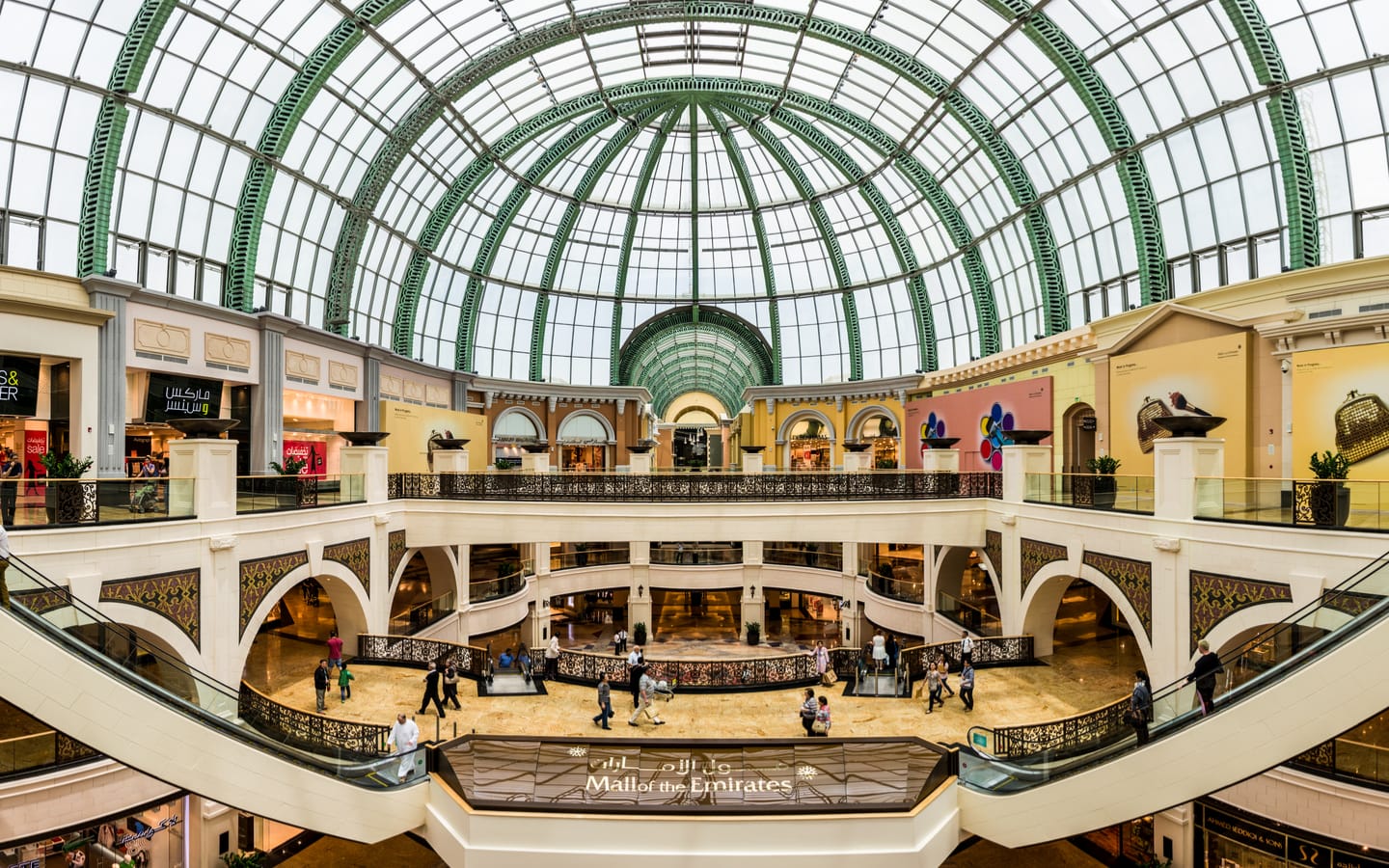 Top 10 Shopping Malls In Dubai Dubai Mall Mall Of The Emirates More 