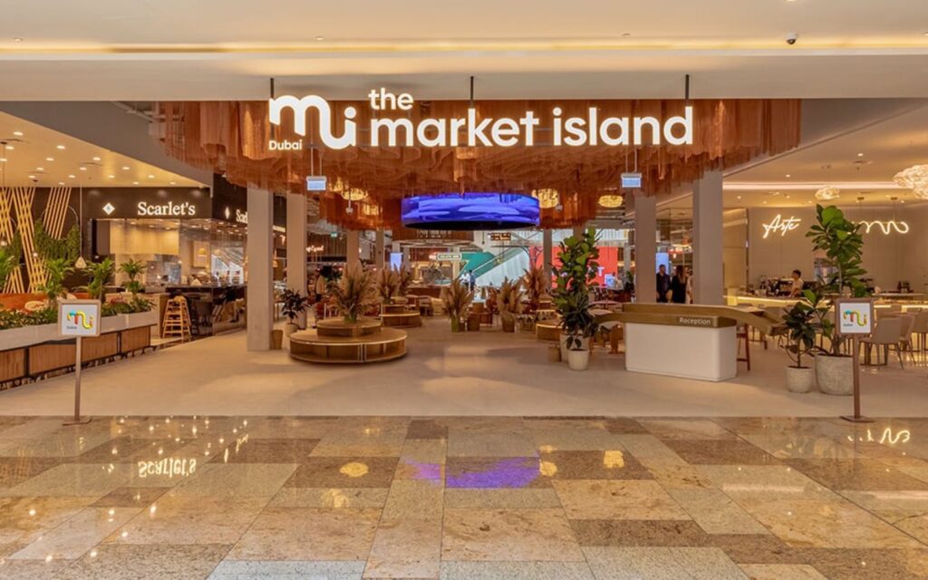 Market Island Food Hall Dubai offering unique food hall concepts UAE.