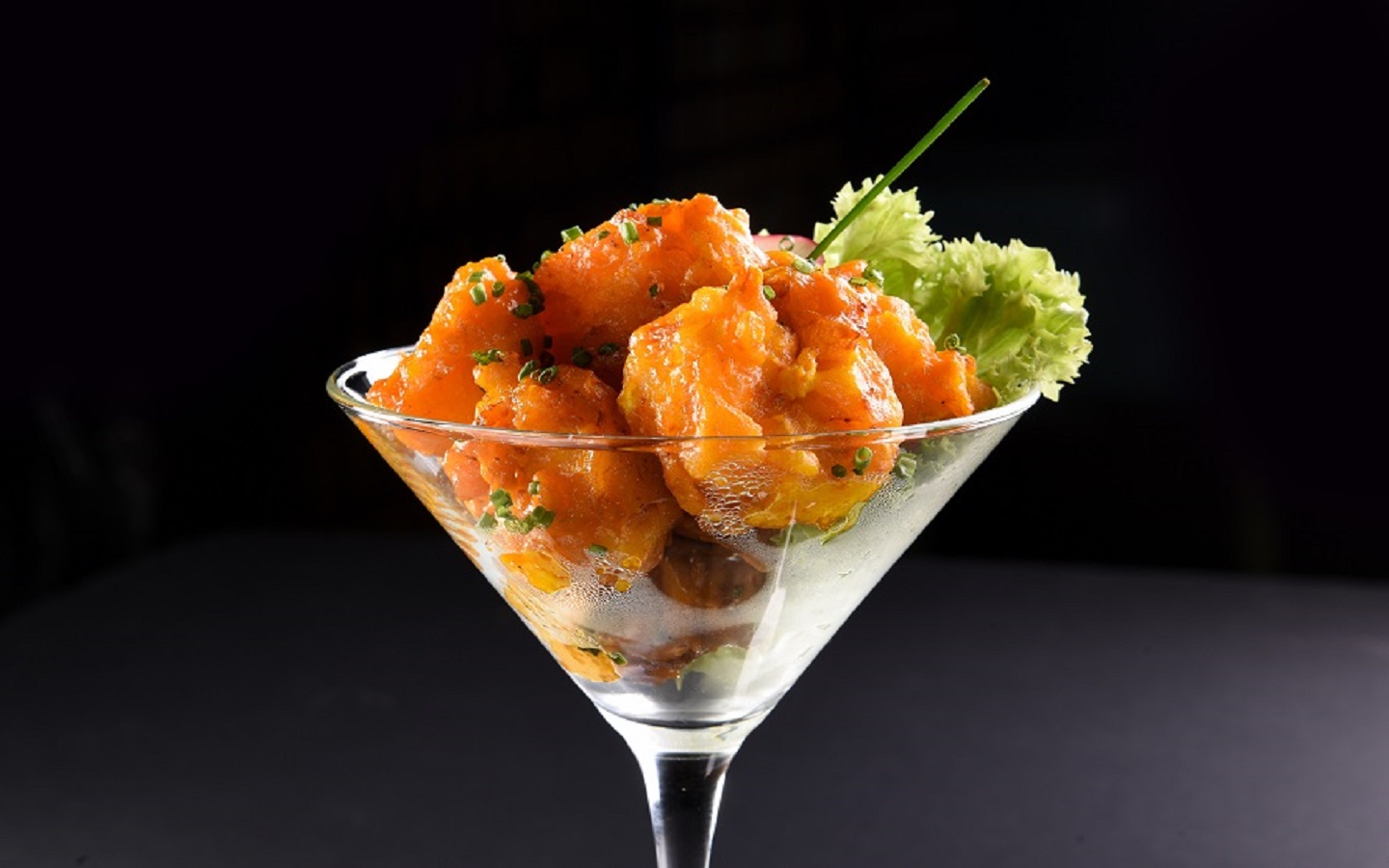 masala prawns at MYNT