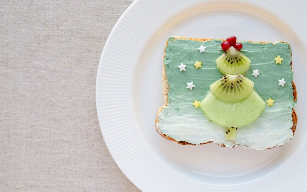 mermaid toasts for breakfast