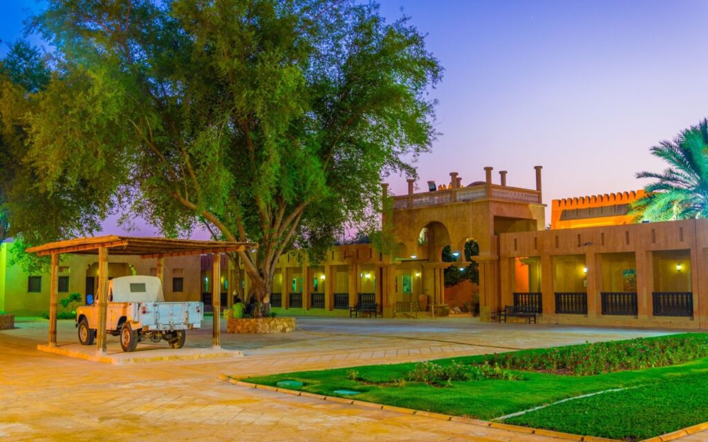 Exterior view of heritage museum Al Ain.