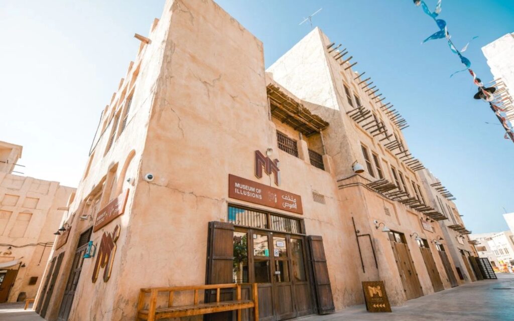 Museum Of Illusions Dubai Location is in historic area of Al Seef