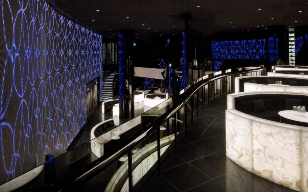 Interior of Armani/Prive
