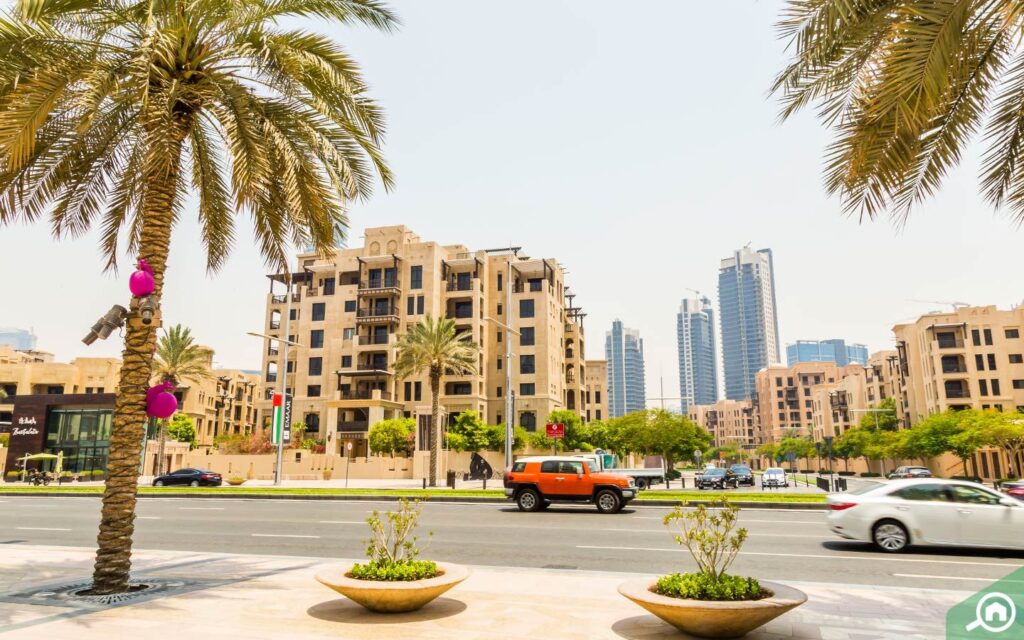Old Town has many modern low rise buildings for 2 BHK apartments for rent in Downtown Dubai