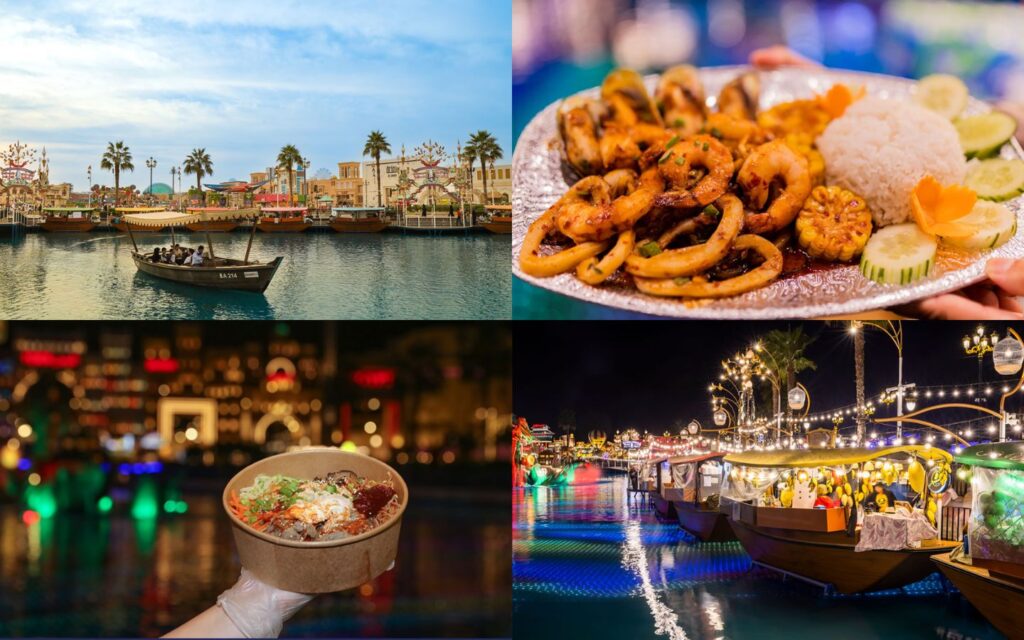 shop local and international brands at global village