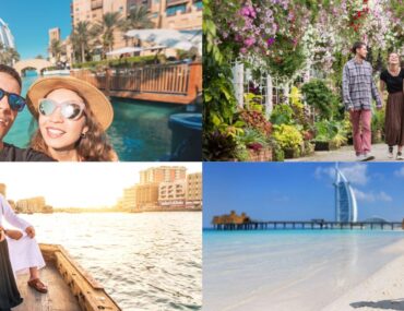 glimpse of couple having photoshoot in popular places for a photoshoot in Dubai