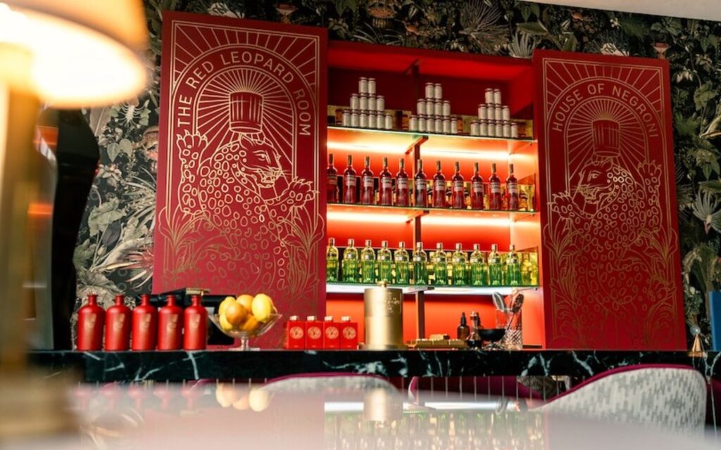 Red Leopard Room, one of the the boldest new bars in Dubai