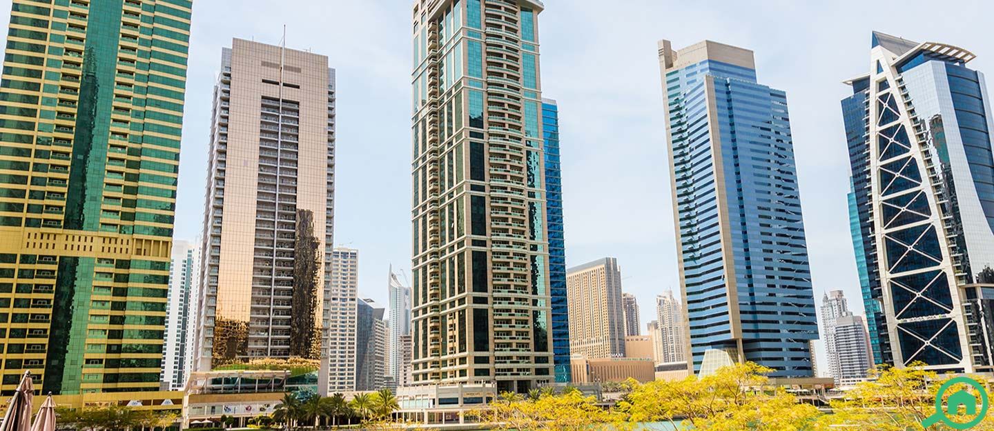 top building to rent apartments in JLT
