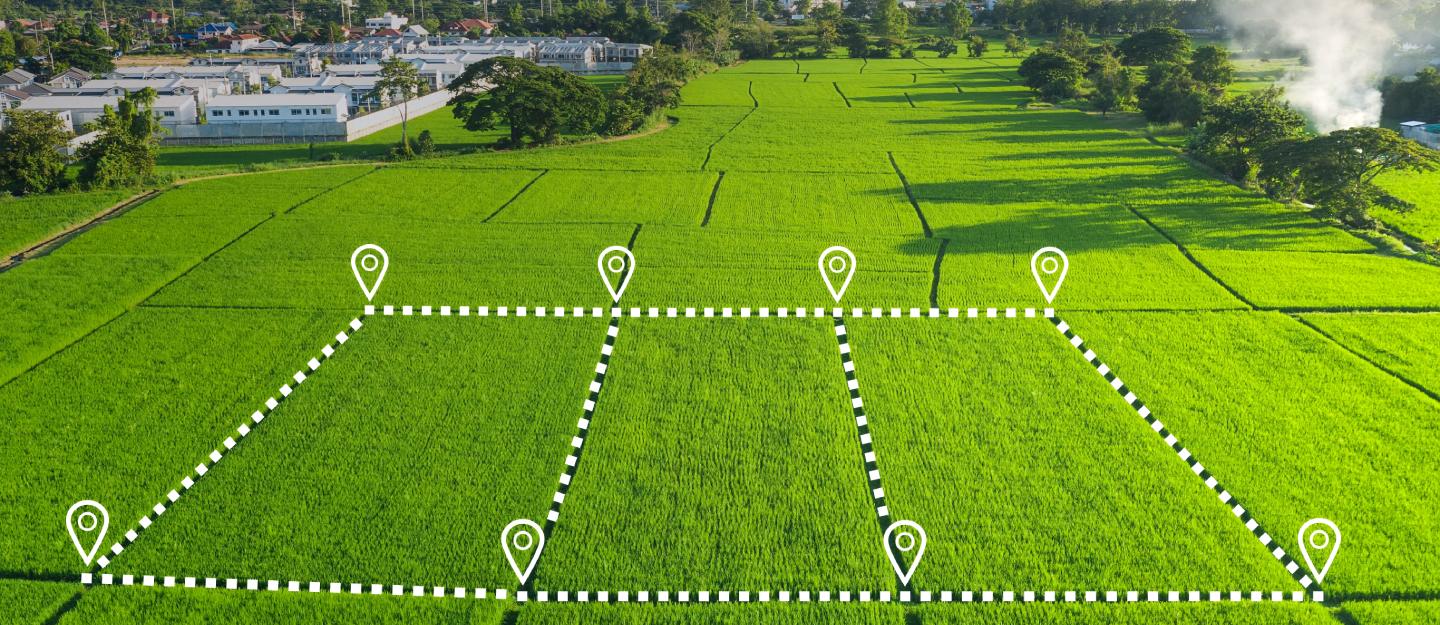 طلب ضم أرض في دبي