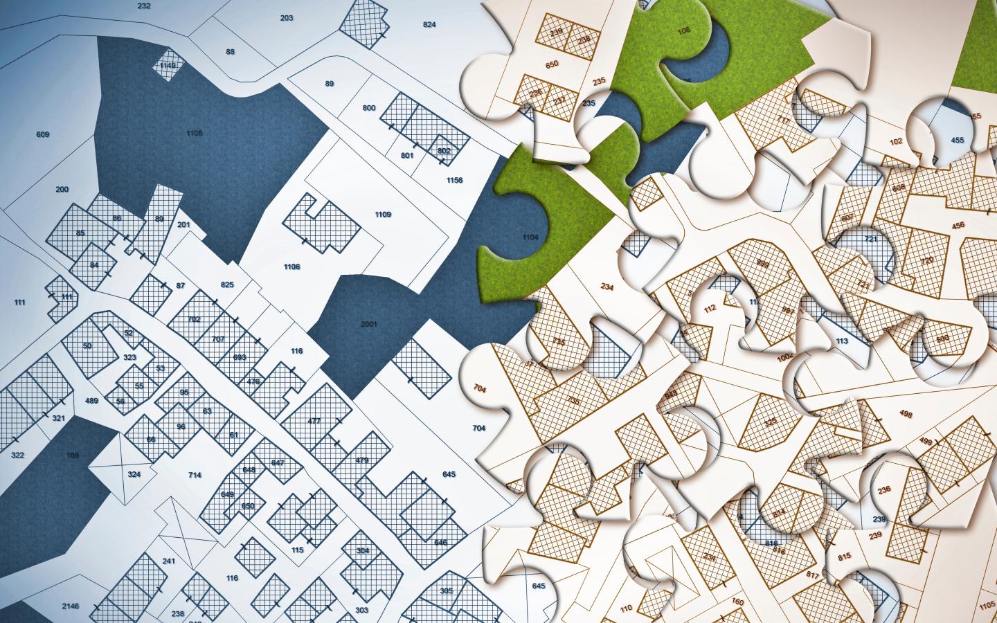 طلب ضم أرض في دبي