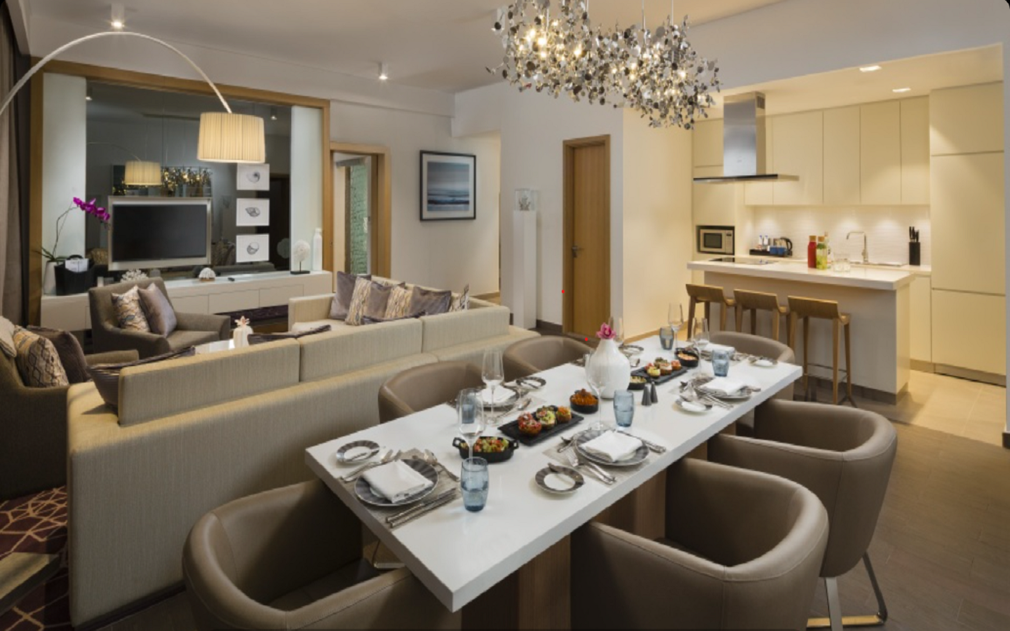 شقق فندقية فاخرة