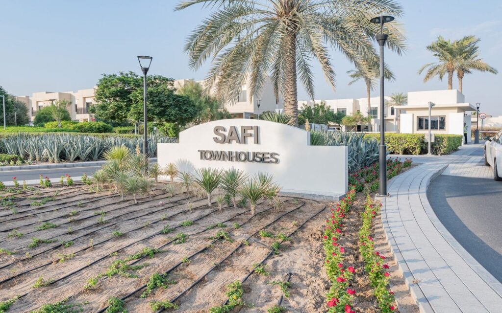 entrance to the Safi townhouses cluster