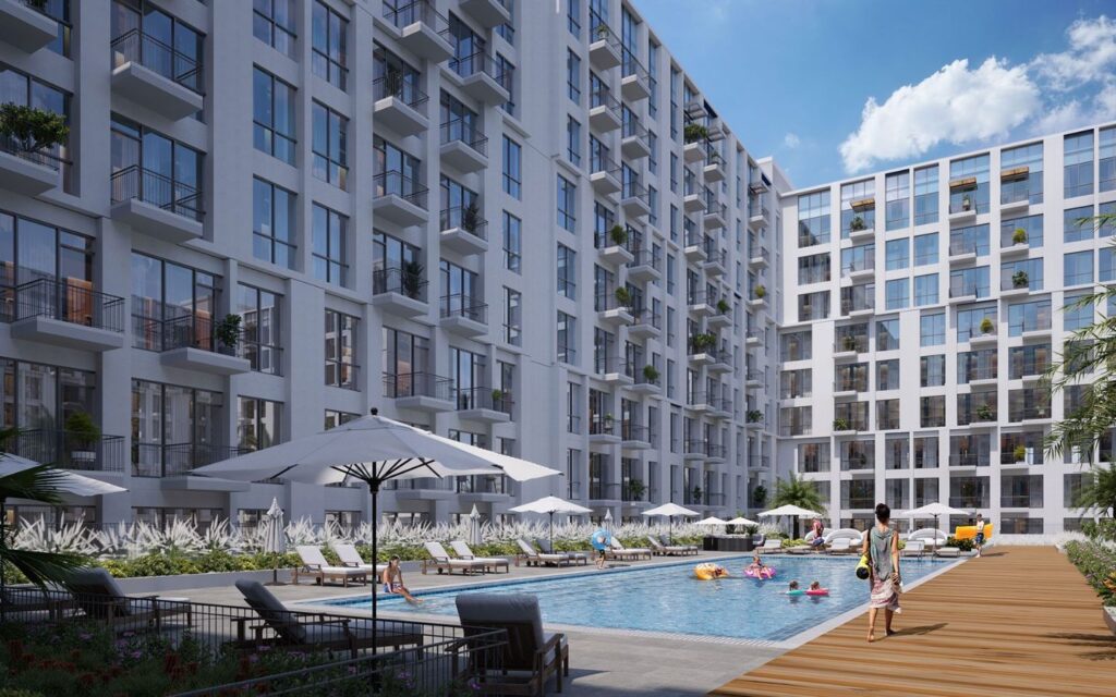 Liva is one of the popular areas to buy flats in Town Square Dubai