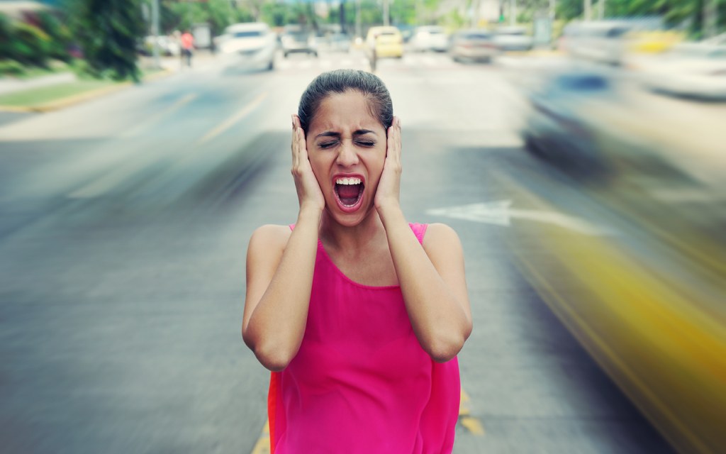 Quiet street inside a gated community with no cars or speeding traffic