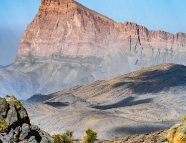 Jebel Shams in Oman one of the best places to visit in Oman from Dubai