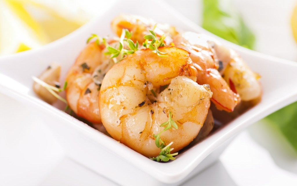 Masala prawns