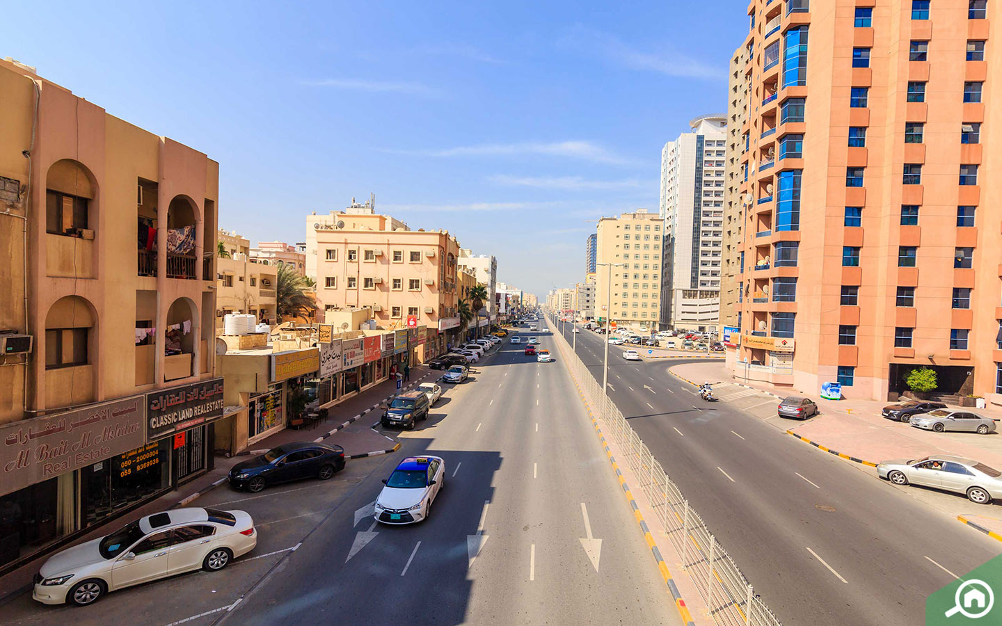 شارع في عجمان