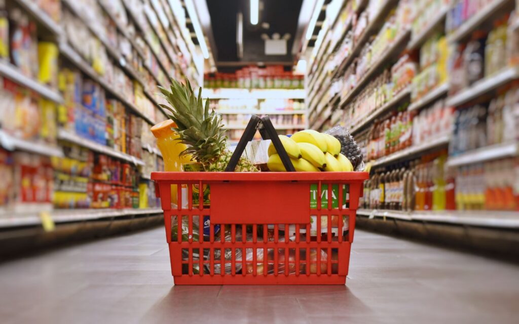 view of grocery mart