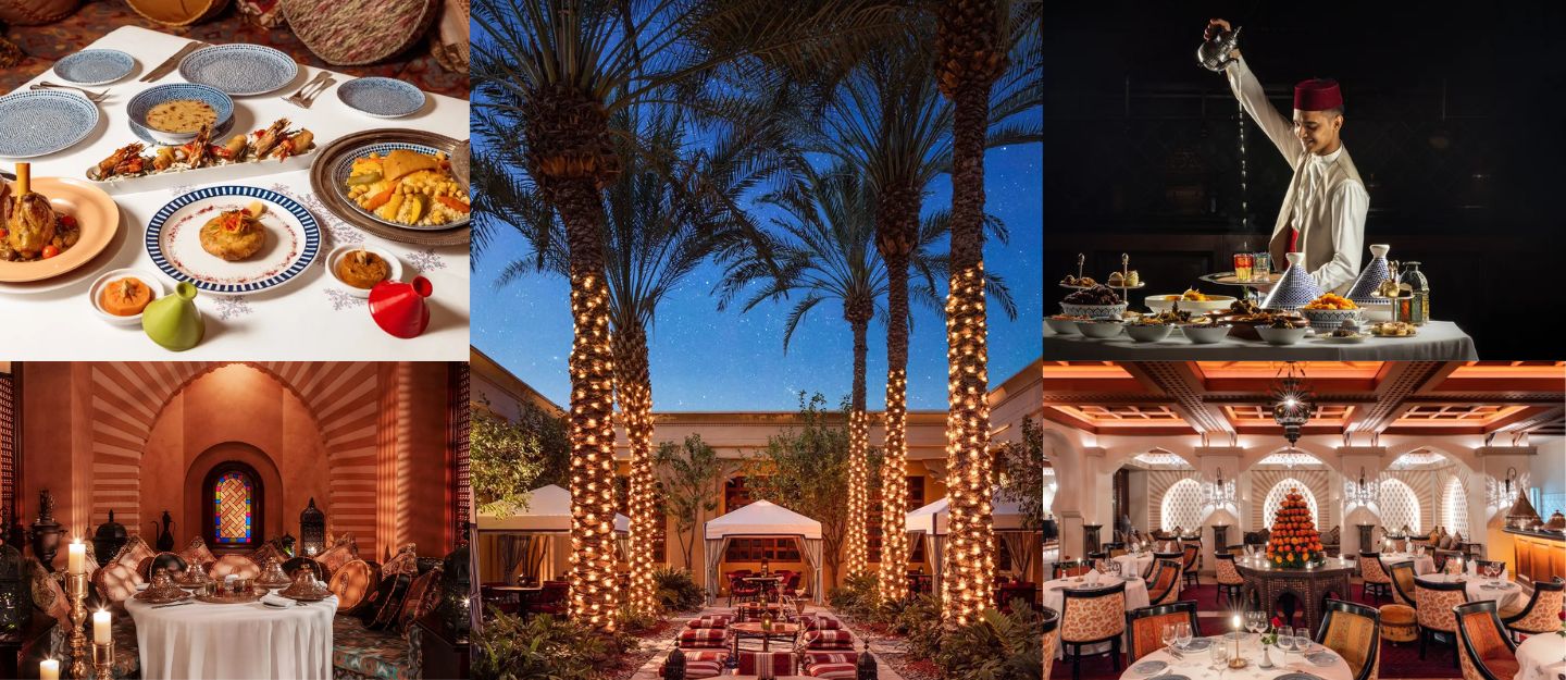 glimpses of Arabic food restaurants in Dubai