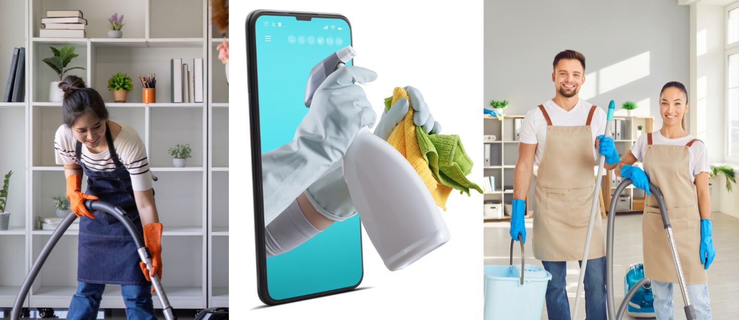 relaible cleaning app services to book in Dubai