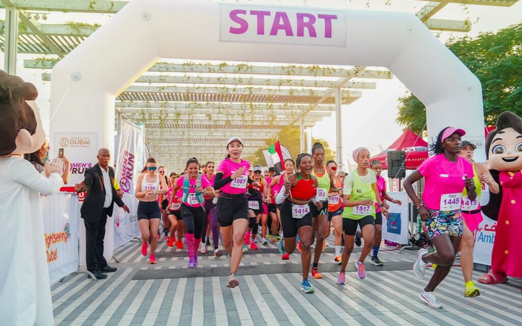 participate in marathon training in Dubai for she run 2025
