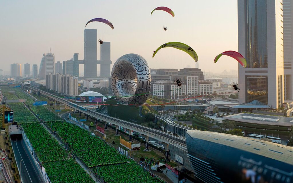 Dubai Run is one of the free marathons in Dubai